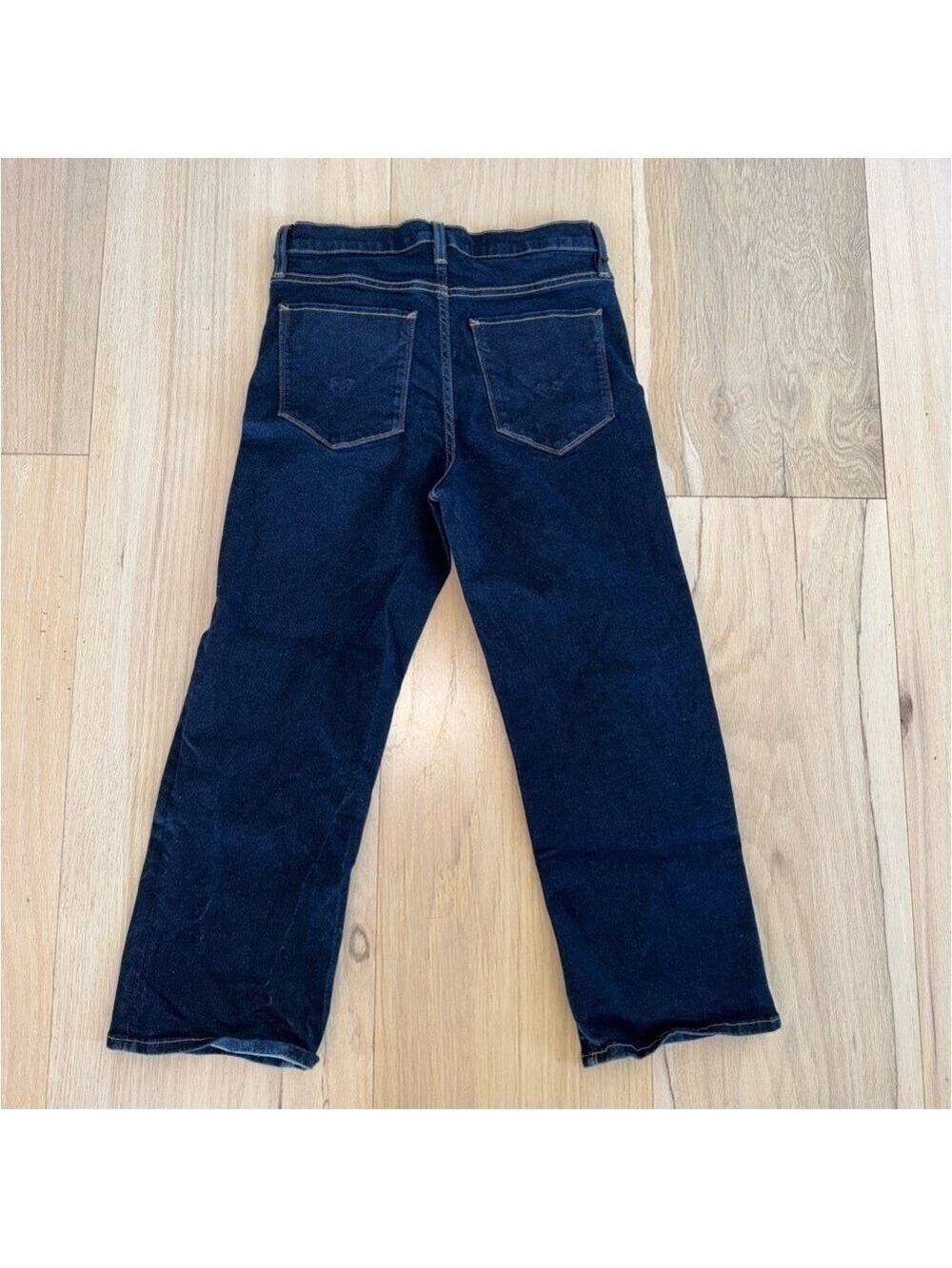 Hudson Jeans Stella Midrise Crop Straight Jeans Dark Wash Size 29 NWOT - Picture 3 of 5